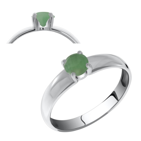 Купить оптом кольцо из серебра с бериллом 1340190255 от Krasnoe