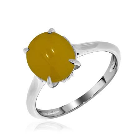 Купить оптом кольцо из серебра с агатом 1340390901-50 от Krasnoe