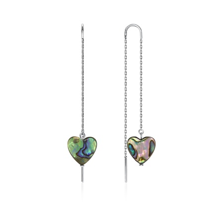 Купить оптом серьги из серебра с перламутр-абалонами 2340490711-2-4 от Krasnoe