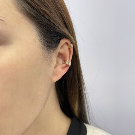 Купить оптом серьга из серебра без вставок 2320404888 от Krasnoe