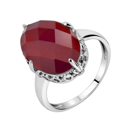 Купить оптом кольцо из серебра с агатом 1340395739-31 от Krasnoe