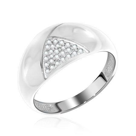 Купить оптом кольцо из серебра с фианитами 1340201138л от Krasnoe