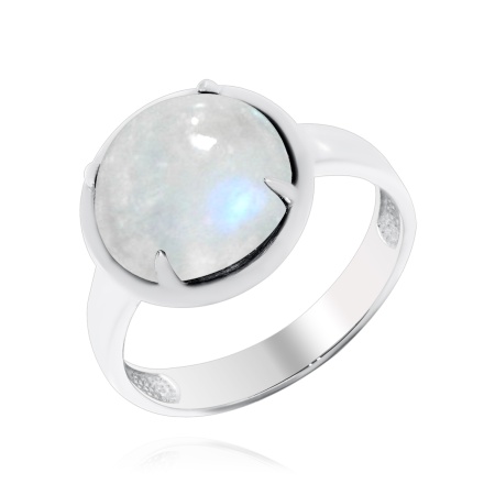 Купить оптом кольцо из серебра с лунным камнем 1340931829 от Krasnoe