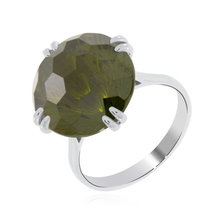 Купить оптом кольцо из серебра с фианитом 1340201502-57 от Krasnoe