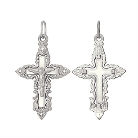 Купить оптом подвеска из серебра с синтетические камниом 3207035008 от Krasnoe