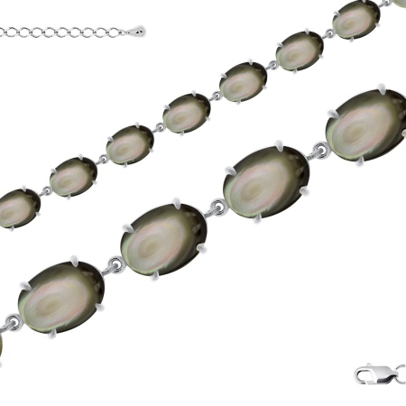 Оптом браслет из серебра с перламутрами 4340492314-18-20 цена от Krasnoe Купить оптом браслет из серебра с перламутрами 4340492314-18-20 от Krasnoe