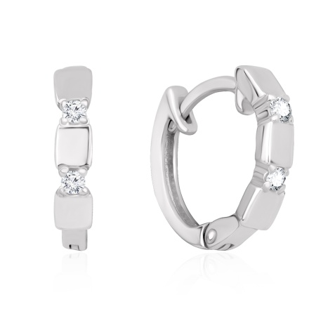 Купить оптом серьги из серебра с фианитами 2340205825л от Krasnoe