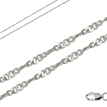 Купить оптом цепь из серебра без вставок 365905006050 от Krasnoe