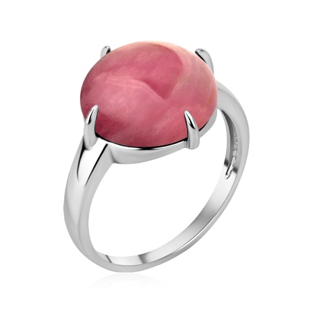 Купить оптом кольцо из серебра с родонитом 1340456366 от Krasnoe