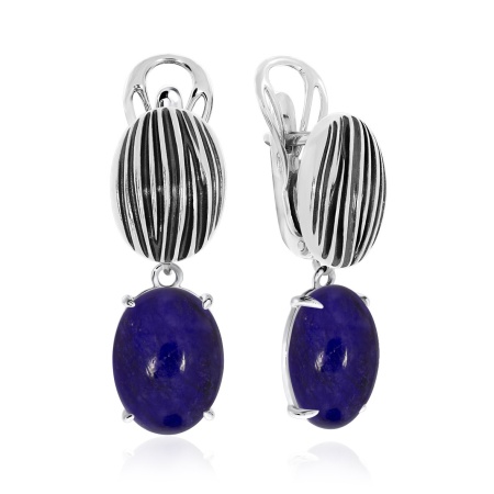 Купить оптом серьги из серебра с агатами 2310391373-80 от Krasnoe