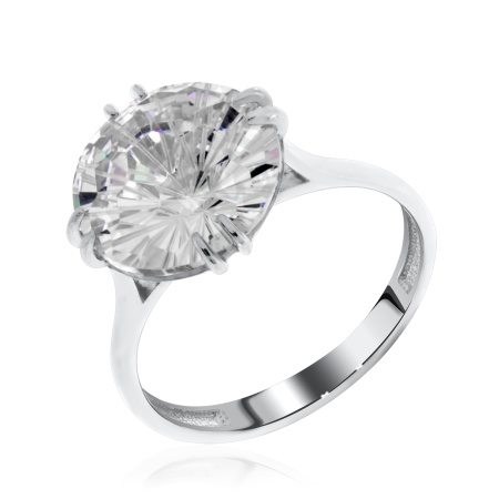 Купить оптом кольцо из серебра с фианитом 1340201498 от Krasnoe