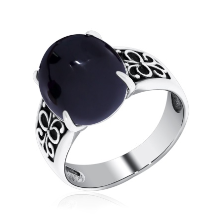 Купить оптом кольцо из серебра с агатом 1310390993-20 от Krasnoe