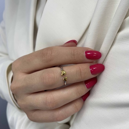 Купить оптом кольцо из серебра без вставок 1350401738 от Krasnoe