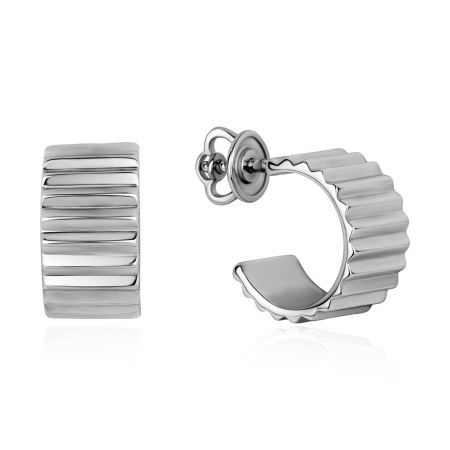 Купить оптом пусеты из серебра без вставок 2340405404 от Krasnoe