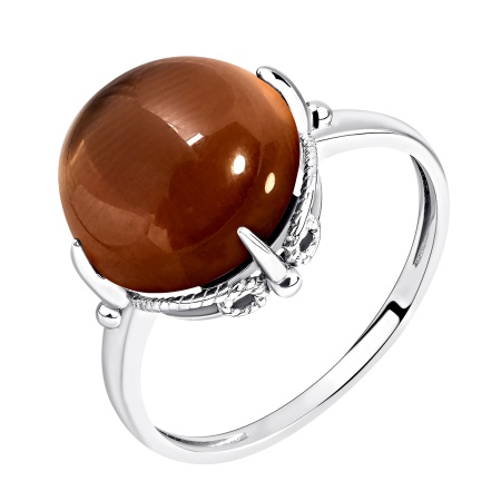 Купить оптом кольцо из серебра с топазом 1340105040 от Krasnoe