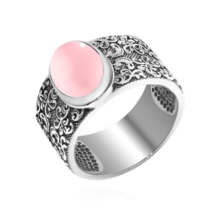Купить оптом кольцо из серебра с агатом 1310391370-30 от Krasnoe