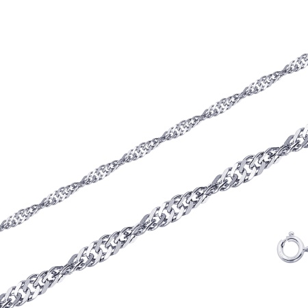 Купить оптом браслет из серебра без вставок 367803512020 от Krasnoe