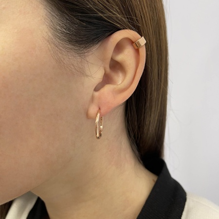 Купить оптом серьги из серебра без вставок 2320401885 от Krasnoe