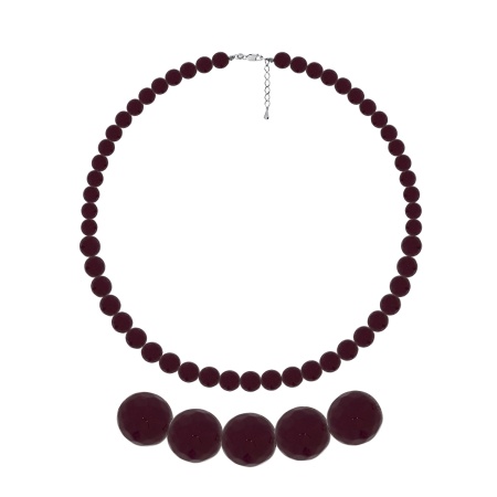 Купить оптом колье из серебра с агатами 8340656082-45-37 от Krasnoe