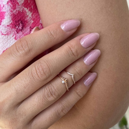 Купить оптом кольцо из серебра с фианитом 1320201739л от Krasnoe