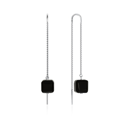 Купить оптом серьги из серебра с агатами 2340390700-20 от Krasnoe