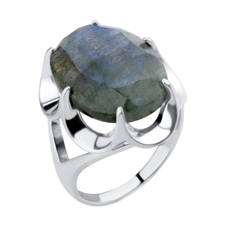 Купить оптом кольцо из серебра с лабрадоритом 1340Л05808 от Krasnoe