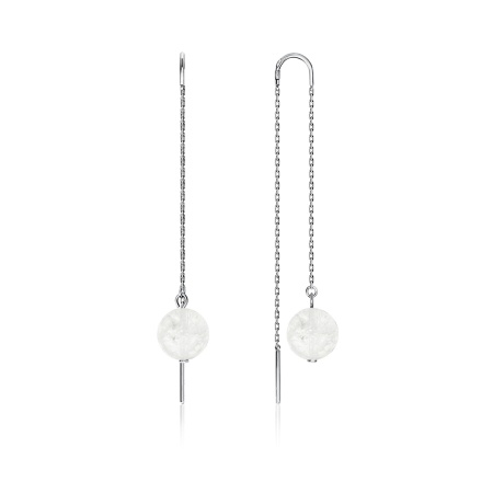 Купить оптом серьги из серебра с кварцем 2340670710-9-10 от Krasnoe