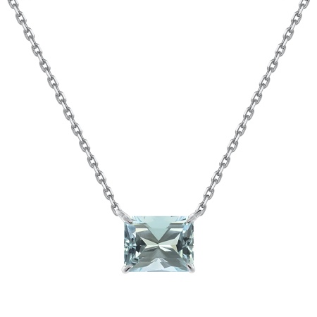 Купить оптом колье из серебра с фианитом 8340203020-79 от Krasnoe