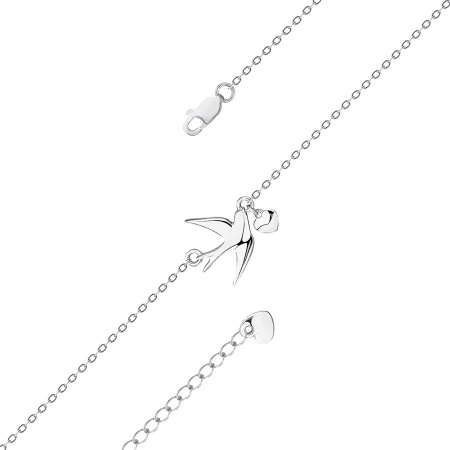 Купить оптом браслет из серебра без вставок 4340404872-3-16 от Krasnoe