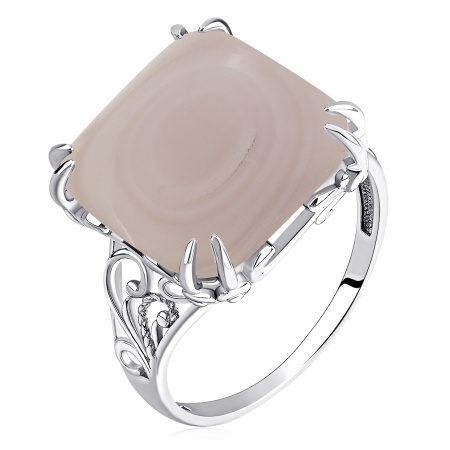 Купить оптом кольцо из серебра с перламутром 1340491861-30 от Krasnoe