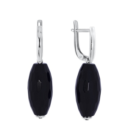 Купить оптом серьги из серебра с агатами 2340390307-20 от Krasnoe