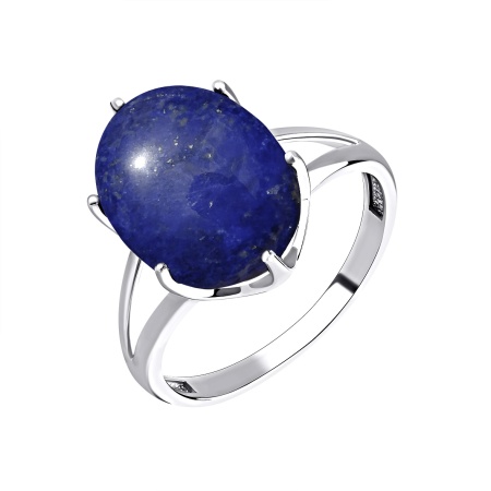 Купить оптом кольцо из серебра с лазуритом 1340471944 от Krasnoe