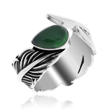 Оптом кольцо из серебра с агатом 1310391602-60 цена от Krasnoe Купить оптом кольцо из серебра с агатом 1310391602-60 от Krasnoe