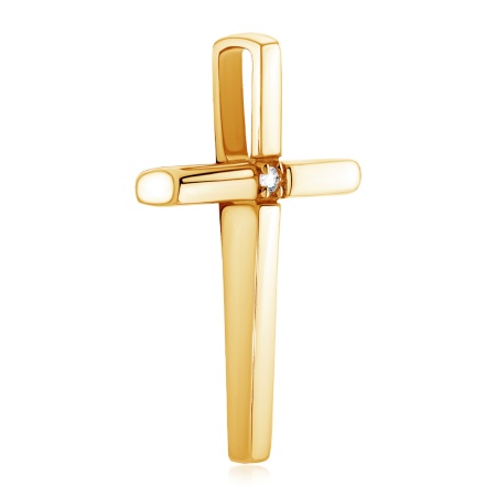 Купить оптом подвеска из серебра с фианитом 3320204683 от Krasnoe