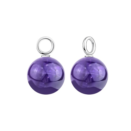 Купить оптом подвеска из серебра с аметистами 3340064317 от Krasnoe