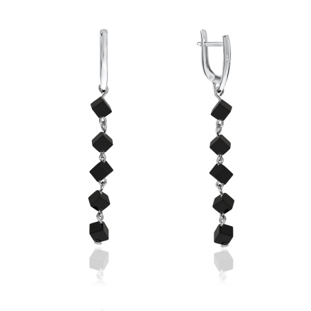 Купить оптом серьги из серебра с агатами 2340390675-20 от Krasnoe