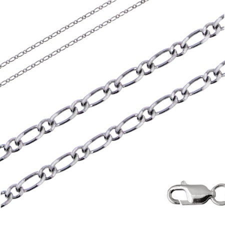 Купить оптом цепь из серебра без вставок 365705051050 от Krasnoe