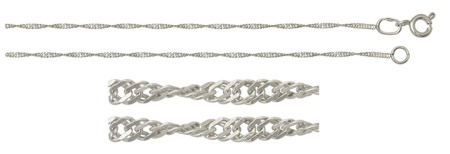 Купить оптом цепь из серебра без вставок 365902512065 от Krasnoe
