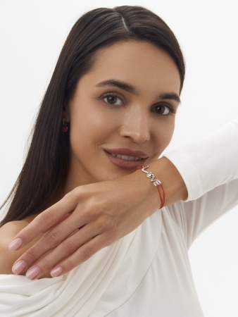 Купить оптом браслет из серебра с фианитом 4340202740 от Krasnoe