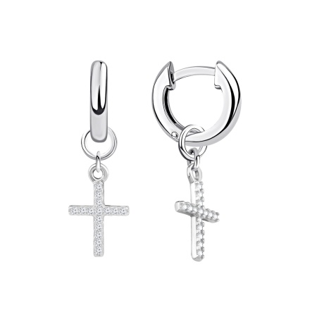 Купить оптом серьги из серебра с фианитами 2340204849л от Krasnoe