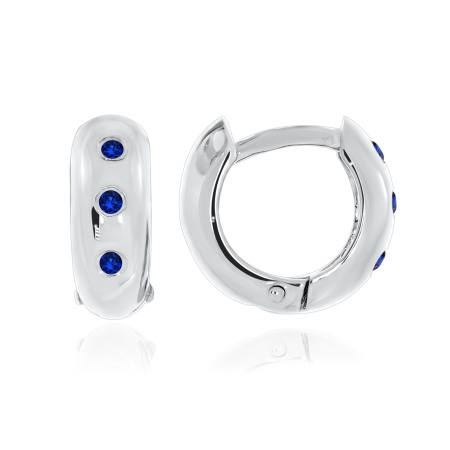 Купить оптом серьги из серебра с ситаллами 2340882001-80 от Krasnoe