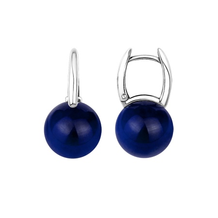 Купить оптом серьги из серебра с кристалл ювелирныйами 2340294318-80 от Krasnoe