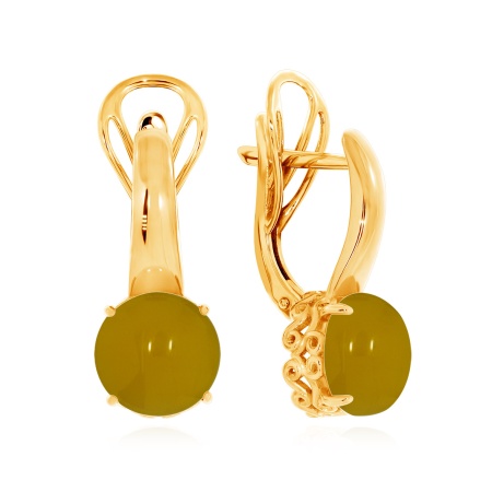 Купить оптом серьги из серебра с агатами 2320391263-50 от Krasnoe