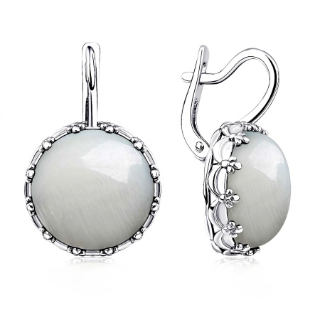 Купить оптом серьги из серебра с перламутрами 2340491869 от Krasnoe