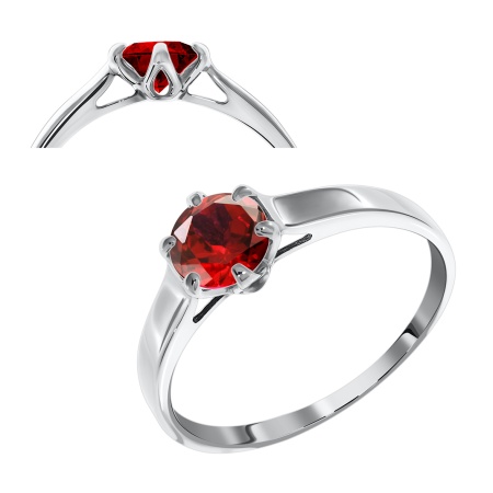 Купить оптом кольцо из серебра с фианитом 1340200262-31 от Krasnoe