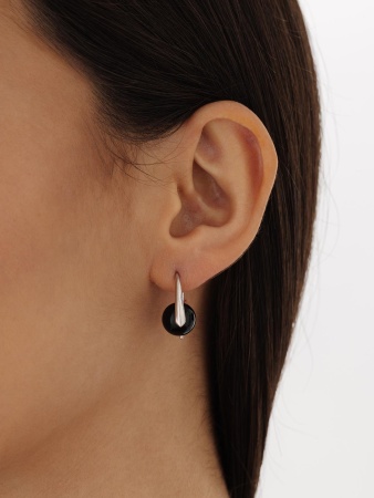 Купить оптом серьги из серебра с агатами 2340394926-20 от Krasnoe