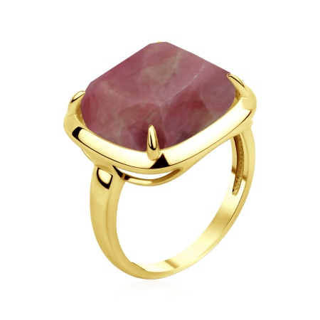 Купить оптом кольцо из серебра с родонитом 1318456552 от Krasnoe