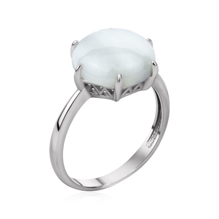 Купить оптом кольцо из серебра с перламутром 1340496592-1 от Krasnoe