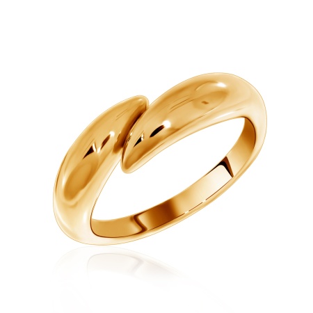 Купить оптом кольцо из серебра без вставок 1320401270 от Krasnoe