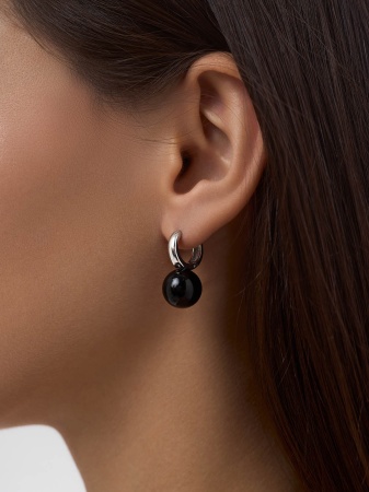 Купить оптом серьги из серебра с агатами 2340391856-20 от Krasnoe